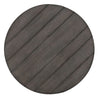 Modern Farmhouse Splay Leg Round Cocktail Table in Dusty Charcoal image