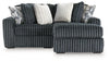 Midnight-Madness Sectional with Chaise