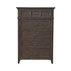Paradise Valley 5 Drawer Chest in Saddle Brown image
