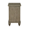 Americana Farmhouse Chair Side Table in Dusty Taupe image