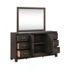 Modern Edge Dresser & Mirror image