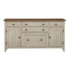 Farmhouse Reimagined Door Credenza in Antique White image