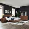 Century Modern King Platform Bed, Dresser & Mirror, Night Stand image
