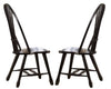 Liberty Furniture Treasures Sheaf Back Side Chair in Black (Set of 2) image