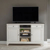 Allyson Park 68 Inch Highboy TV Console in Wirebrushed White image