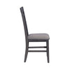 Liberty Furniture Lawson Splat Back Side Chair (Set of 2) in Weathered Gray
