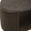 City View Oval Cocktail Table in Coffee Bean image