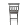 Liberty Furniture Newport Splat Back Counter Chair (Set of 2) in Smokey Grey