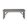 Newport Dining Bench in Smokey Grey image