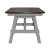 Liberty Furniture Newport Gathering Table in Smokey Grey