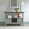 Liberty Furniture Newport Server in Smokey Grey