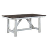 Farmhouse Optional 5 Piece Trestle Table Set