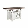 Farmhouse Gathering Table in White/Oak image