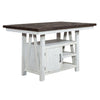 Farmhouse Gathering Table in White/Oak