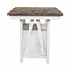 Farmhouse Gathering Table in White/Oak image