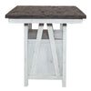 Farmhouse Gathering Table in White/Oak