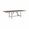 Farmhouse Trestle Table in White image