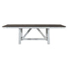 Farmhouse Trestle Table in White