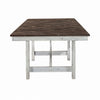 Farmhouse Trestle Table in White image