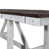 Farmhouse Trestle Table in White