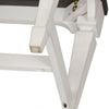 Allyson Park Wood Seat Bench in Wirebrushed White image