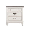 Allyson Park Nightstand in Wirebrushed White image