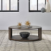 City View Oval Cocktail Table in Coffee Bean image