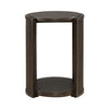 City View Chairside Table in Coffee Bean