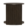 City View Chairside Table in Coffee Bean