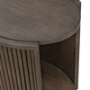 City View Chairside Table in Coffee Bean