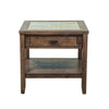 Mesa Valley End Table in Tobacco