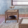 Liberty Furniture Mesa Valley End Table in Tobacco