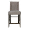 Liberty Furniture Double Bridge Upholstered Counter Chair (RTA) in Dark Chestnut (Set of 2)