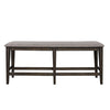 Double Bridge Counter Bench (RTA) in Dark Chestnut