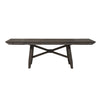 Double Bridge Optional 6 Piece Trestle Table Set