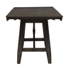 Liberty Furniture Double Bridge Gathering Table in Dark Chestnut