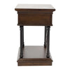 Tribeca Chairside Table in Cordovian Brown image