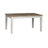 Summerville Rectangular Leg Table in White image