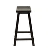 Creations 24 Inch Sawhorse Counter Stool - Black (RTA) image