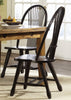 Liberty Furniture Treasures Sheaf Back Side Chair in Black (Set of 2)