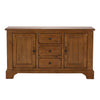 Treasures Buffet in Rustic Oak Finish