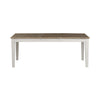 Summerville Rectangular Leg Table in White image