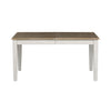 Summerville Rectangular Leg Table in White image