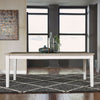 Summerville Rectangular Leg Table in White image