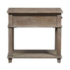 Parkland Falls Rectangular End Table in Weathered Taupe