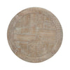 Parkland Falls Round End Table in Weathered Taupe