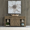 Parkland Falls Sofa Table in Weathered Taupe image