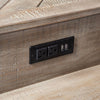 Parkland Falls Console Bar Table in Weathered Taupe image