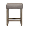Parkland Falls Console Stool in Weathered Taupe