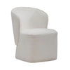 Accent Dining Accent Dining Chair w/ Casters - Ivory image
